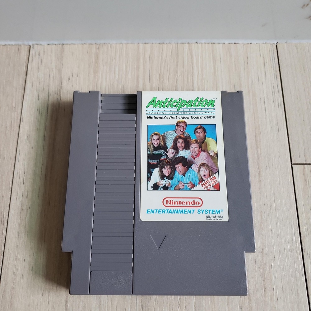 Anticipation Nintendo NES Game Cartridge Only NTSC-U/C 1988 Family Board